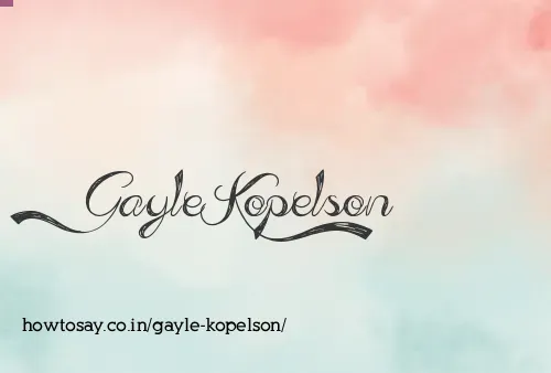 Gayle Kopelson
