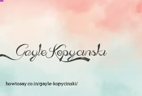 Gayle Kopycinski