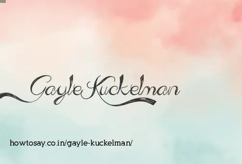 Gayle Kuckelman