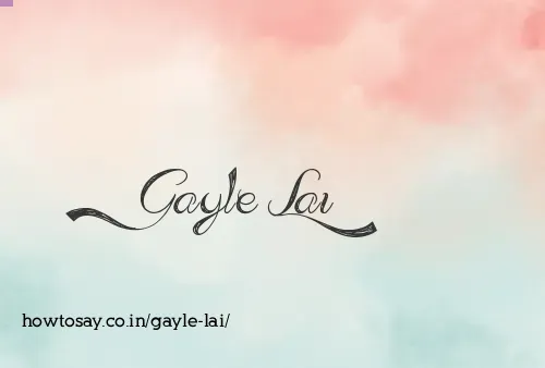 Gayle Lai