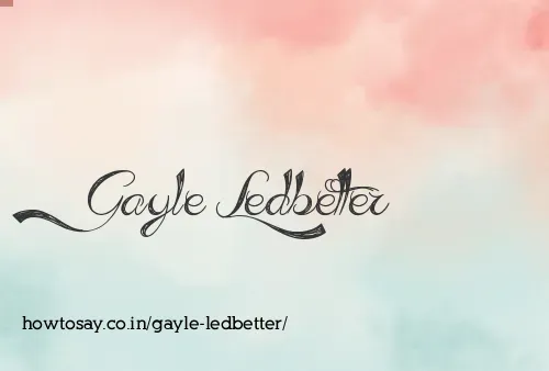 Gayle Ledbetter