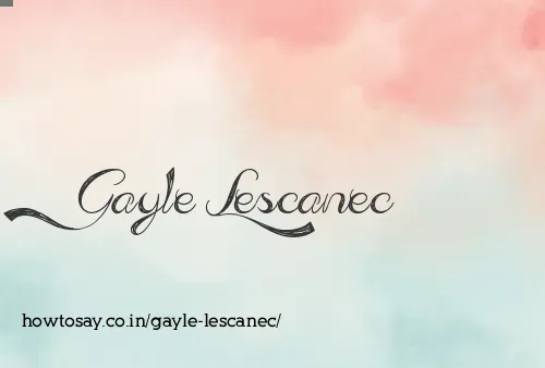 Gayle Lescanec
