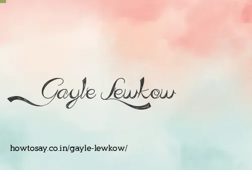 Gayle Lewkow