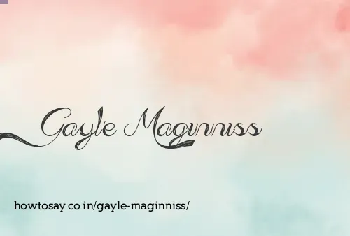 Gayle Maginniss