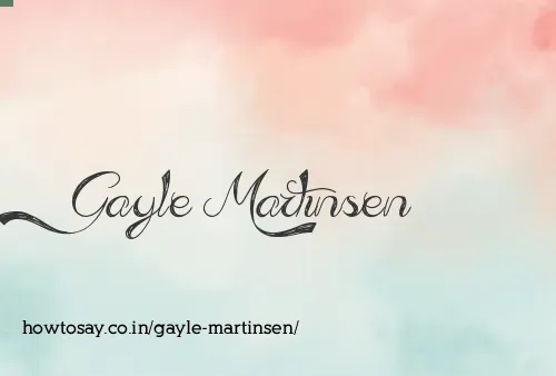 Gayle Martinsen
