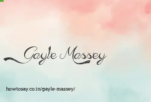 Gayle Massey