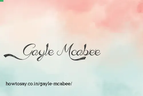 Gayle Mcabee