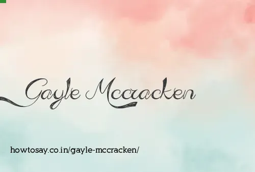 Gayle Mccracken