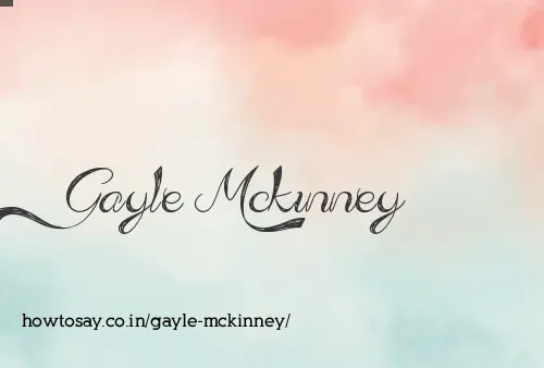 Gayle Mckinney