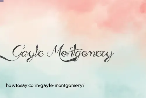Gayle Montgomery