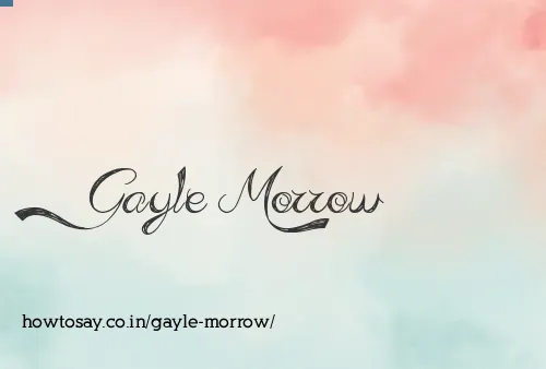 Gayle Morrow