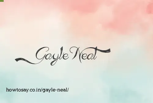 Gayle Neal