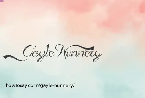 Gayle Nunnery