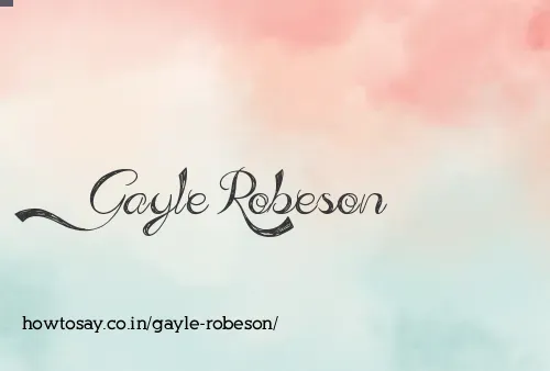 Gayle Robeson