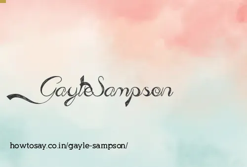 Gayle Sampson