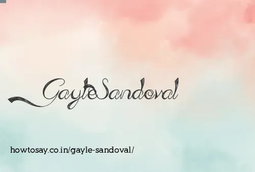 Gayle Sandoval