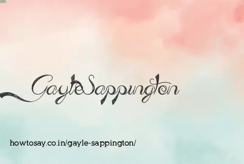 Gayle Sappington