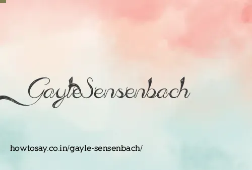 Gayle Sensenbach