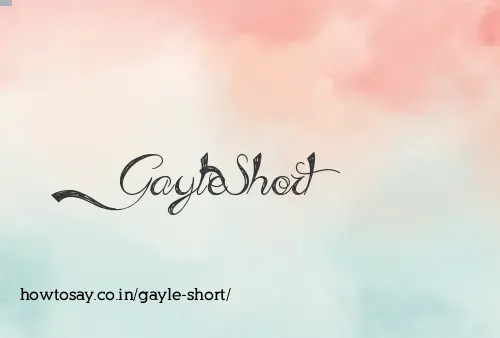Gayle Short