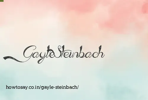 Gayle Steinbach