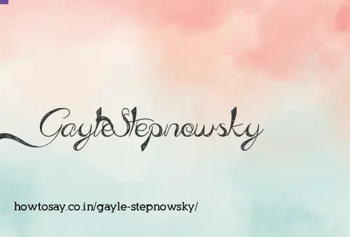 Gayle Stepnowsky