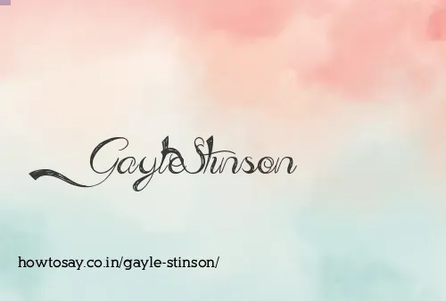 Gayle Stinson