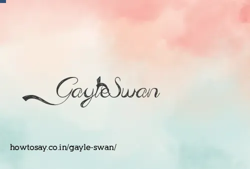 Gayle Swan