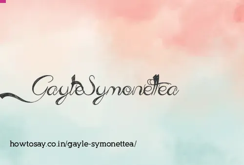 Gayle Symonettea
