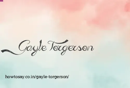 Gayle Torgerson