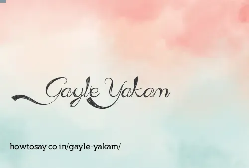 Gayle Yakam