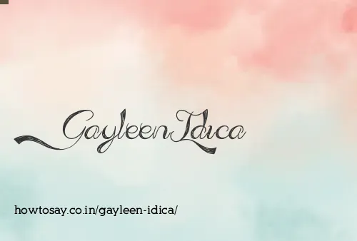 Gayleen Idica