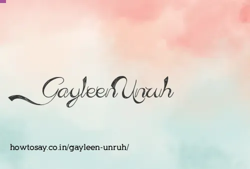 Gayleen Unruh