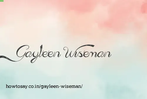 Gayleen Wiseman
