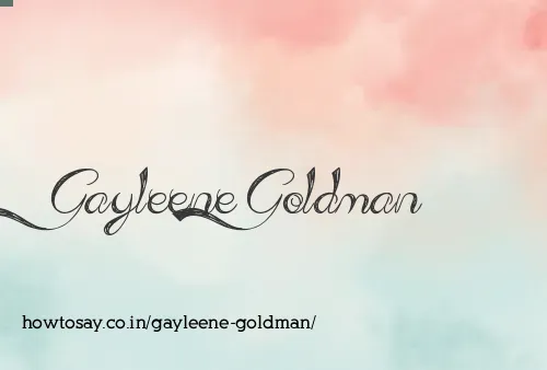 Gayleene Goldman