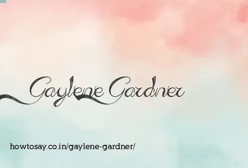 Gaylene Gardner