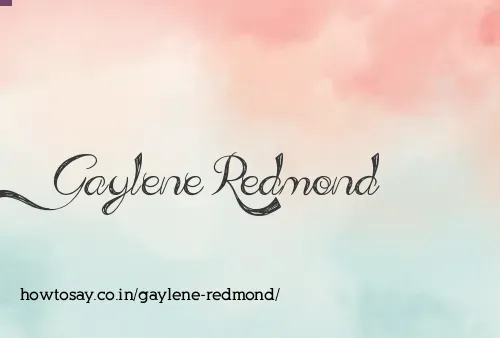 Gaylene Redmond