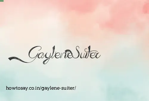 Gaylene Suiter