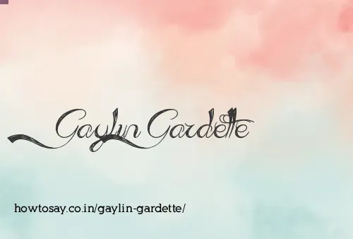 Gaylin Gardette