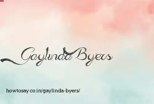 Gaylinda Byers