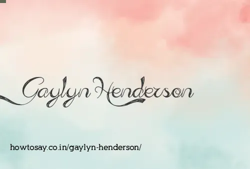 Gaylyn Henderson
