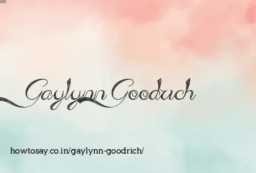 Gaylynn Goodrich