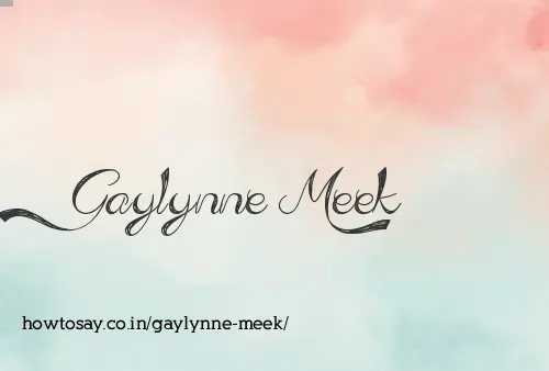 Gaylynne Meek