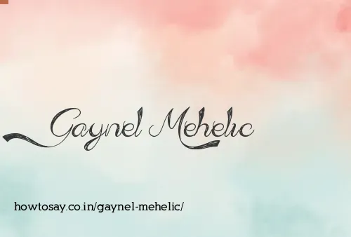 Gaynel Mehelic