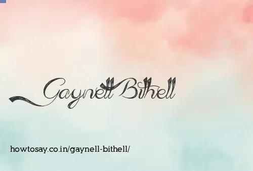 Gaynell Bithell