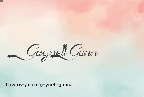 Gaynell Gunn
