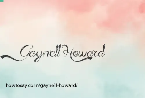 Gaynell Howard