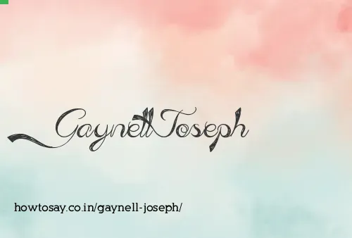 Gaynell Joseph