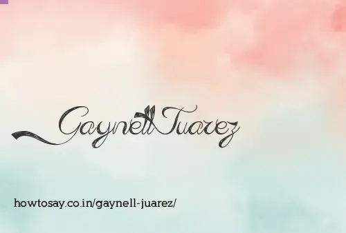 Gaynell Juarez