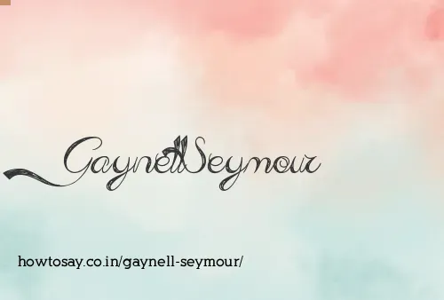 Gaynell Seymour