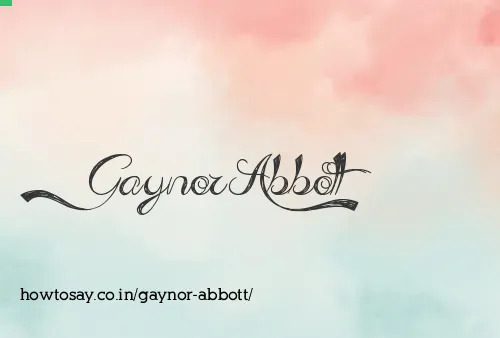 Gaynor Abbott